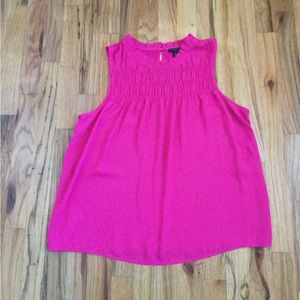 Ann Taylor Smock front top